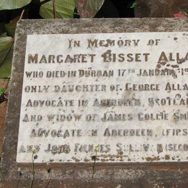 ALLAN Margaret Bisset -1922