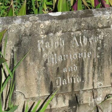 ALDER Ralph :: ALDER Marjorie :: ALDER David