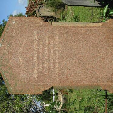 ATKINSON Louisa Janet 1867-1900 :: ATKINSON Agnes -1890