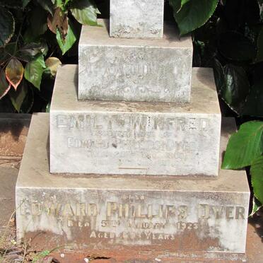 DYER Edward Phillips -1923 &amp; Emily Winifred 1860-1919