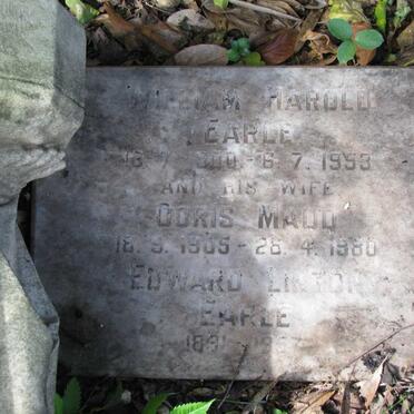 EARLE Edward Linton 1891-1957 :: EARLE William Harold 1900-1953 &amp; Doris Maud 1905-1980