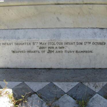 HAMPSON Daughter -1931 :: HAMPSON Son -1941