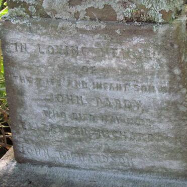 HARDY Elizabeth -1885 :: HARDY John -1885