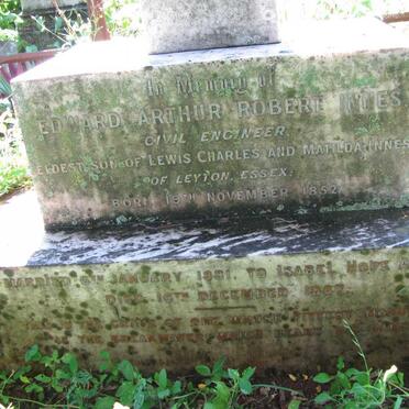 INNES Edward Arthur Robert 1852-1887