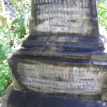 LAMBERT Elizabeth -1881