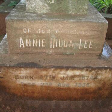 LEE Annie Hilda 1874-1936