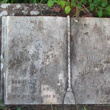 PEEL ? 1892-1953 &amp; Rosalind Marion  1899-1956