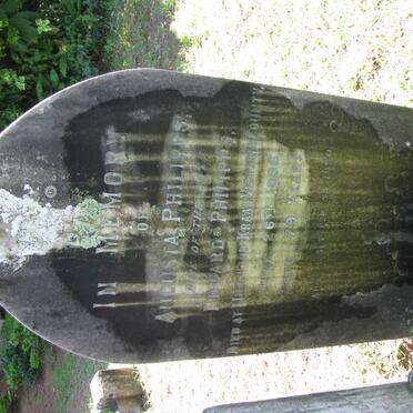 PHILIPPS Edward -1865 &amp; Augusta -1885 :: HEATHCOTE ? Augusta nee ACUTT -1933