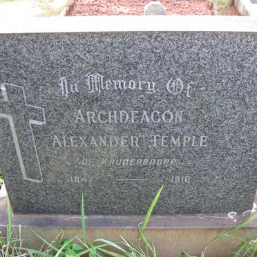 TEMPLE Alexander 1847-1916