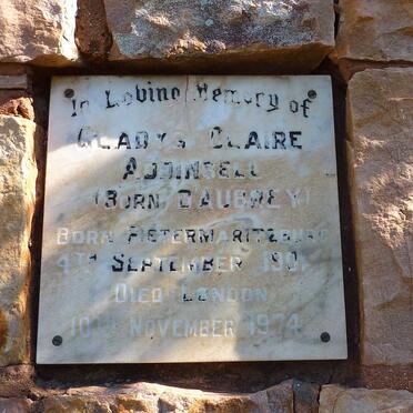 ADDINSELL Gladys Claire nee DAUBREY  1901-1974