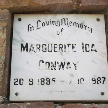CONWAY Marguerite Ida 1895-1987