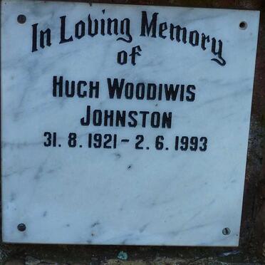 JOHNSTON Hugh Woodiwis 1921-1993