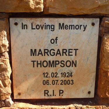 THOMPSON Margaret 1924-2003
