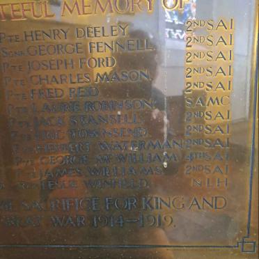 7. WWI Memorial 1914-1919 close-up