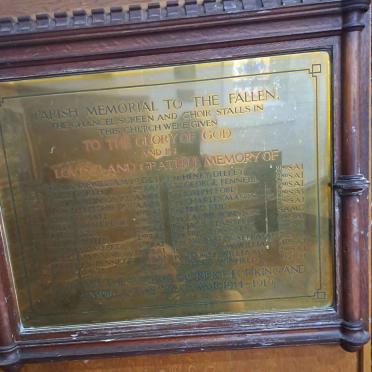 5. WWI Memorial 1914-1919