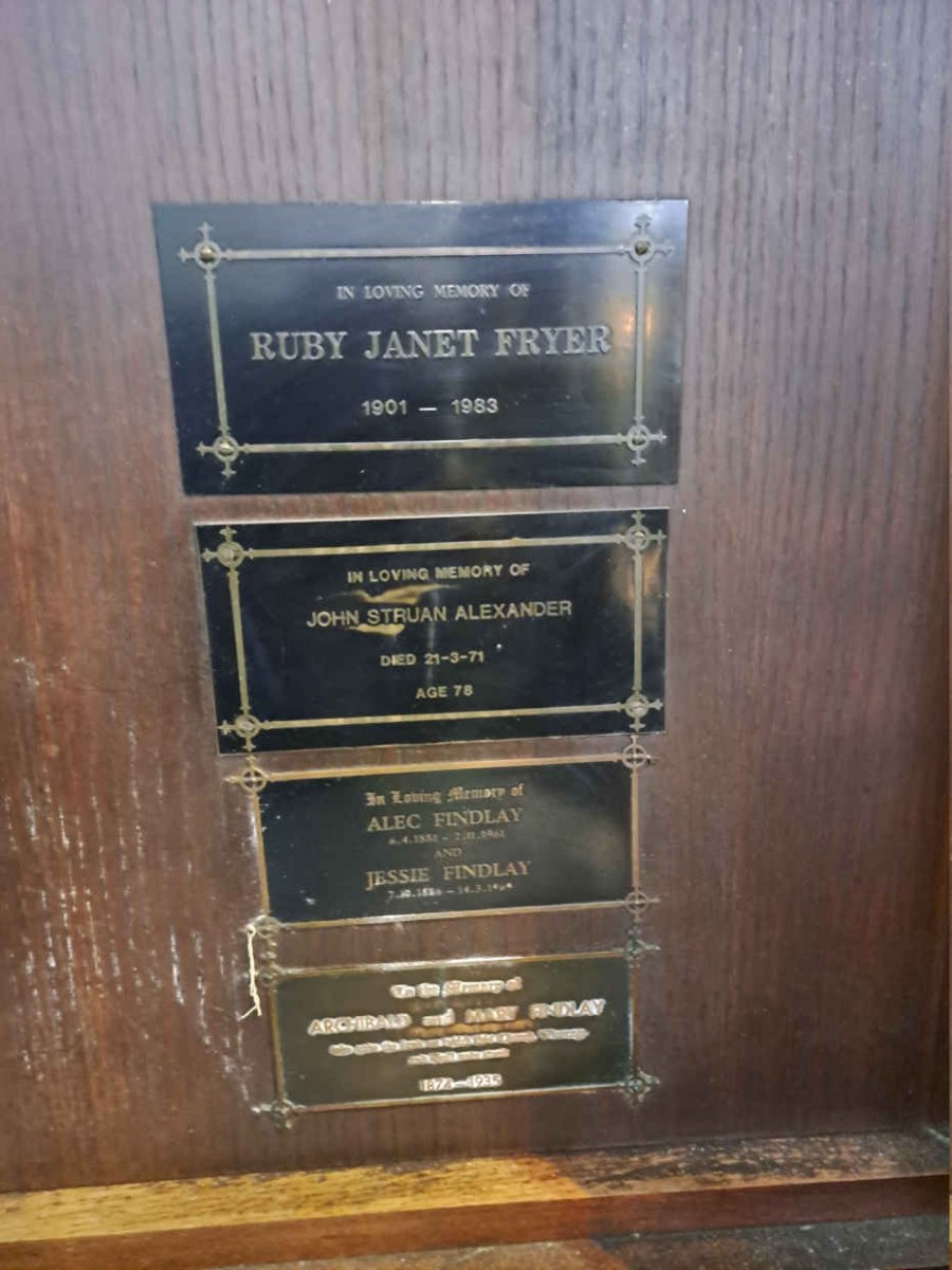 FRYER :: ALEXANDER :: FINDLAY