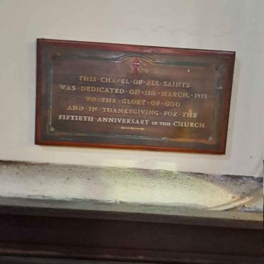 07. Chapel dedication 1951