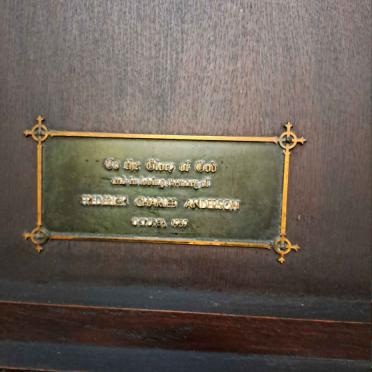 ANDERSON Frederick Charles -1959