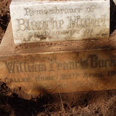 BURKLE William Francis -1922 &amp; Blanche Muriel -1943