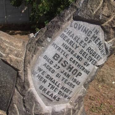 BISHOP Charles Robert -1940