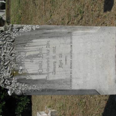 BAIN David -1912 :: LEWIS Violet Jane Sophia -1985