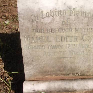 COWIE Mabel Edith -1973 :: GOBLE Richard Evelyn -1946 &amp; Edith Fanny -1938 :: COOK Amy Milton -1963 