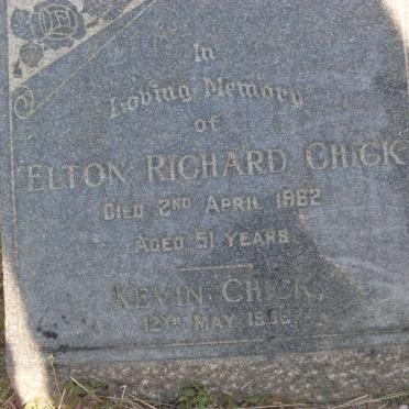 CHICK Elton Richard -1982 :: CHICK Kevin -1966 