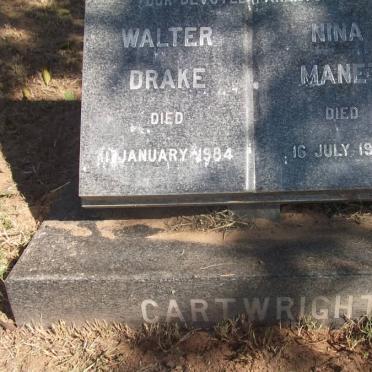 CARTWRIGHT Walter Drake -1984 &amp; Nina Maneti -1944 :: CARTWRIGHT Wallett -1944 :: CARTWRIGHT Gordon -1940