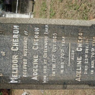 CHERON Melidor -1905 &amp; Adeline -1913 