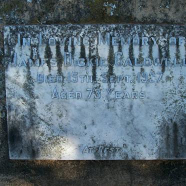 CALDWELL James Dickie -1937