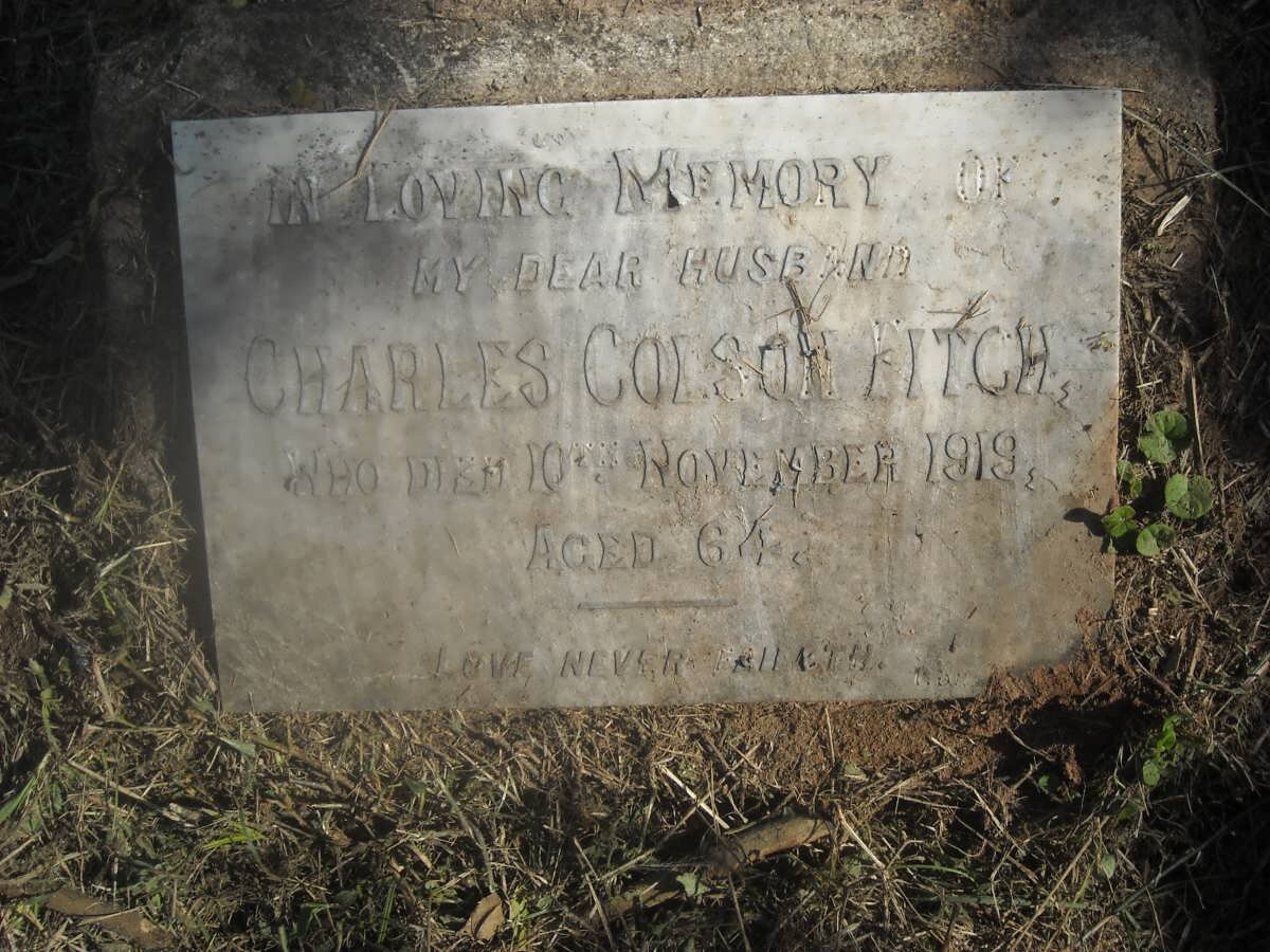 FITCH Charles Colson -1919