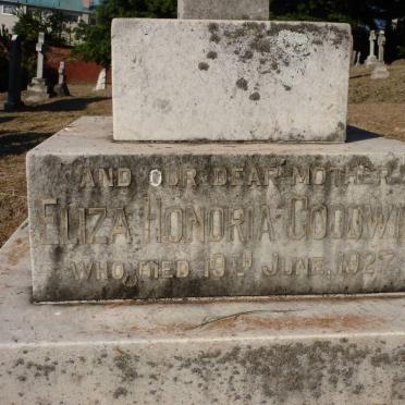 GOODWIN Eliza Hondria -1927