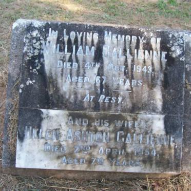 GALLIENNE William -1943 &amp; Helen Ashton -1954