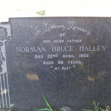 HALLEY Norman Bruce -1966