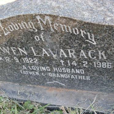 LAVARACK Owen 1922-1986
