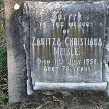 MEIKLE Zaritza Christiana -1956