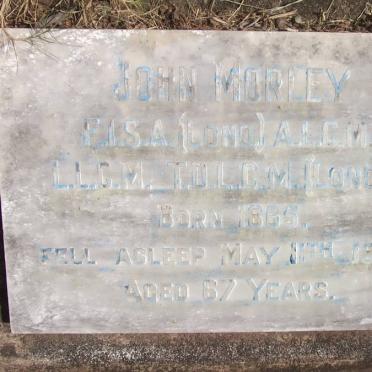 MORLEY John 1865-1932 &amp; Kate 1868-1942 