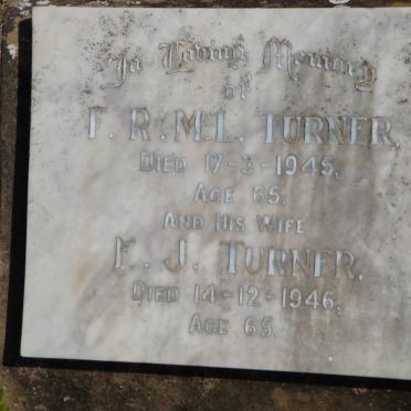 TURNER F.R.M.L. -1945 &amp; E.J. -1946