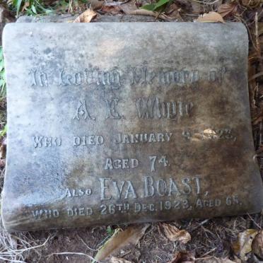 WHYTE A.E. -1923 :: BOAST Eva -1923