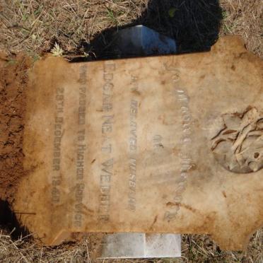 WEBBER Edgar Neat -1940