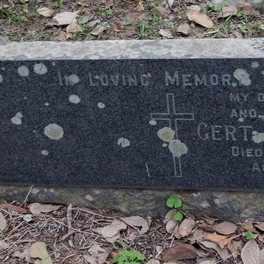 BAHRS Gert Henry -1965