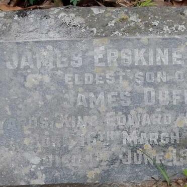 DUFF James Erskine 1869-1942