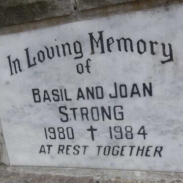STRONG Basil -1980 &amp; Joan -1984