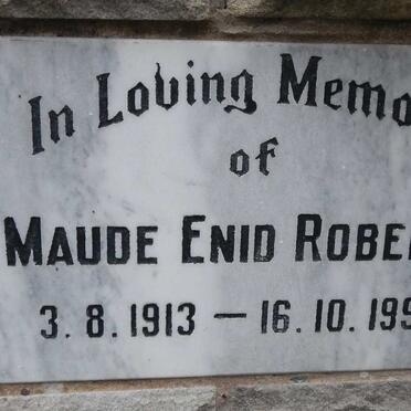 ROBBERTS Maude Enid 1913-1993
