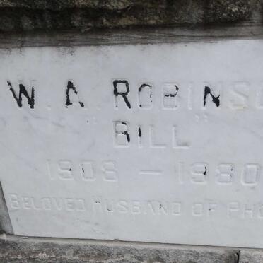 ROBINSON W.A. 1908-1980