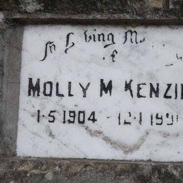 McKENZIE Molly 1904-1991
