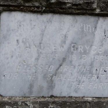 BRYCE Andrew 1904-1983