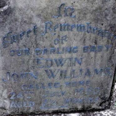 WILLIAMS Edwin John -1950