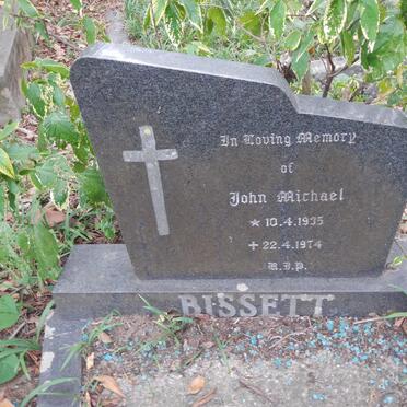 BISSETT John Michael 1935-1974