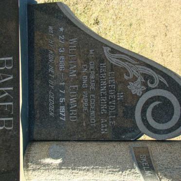BAKER William Edward 1936-1977